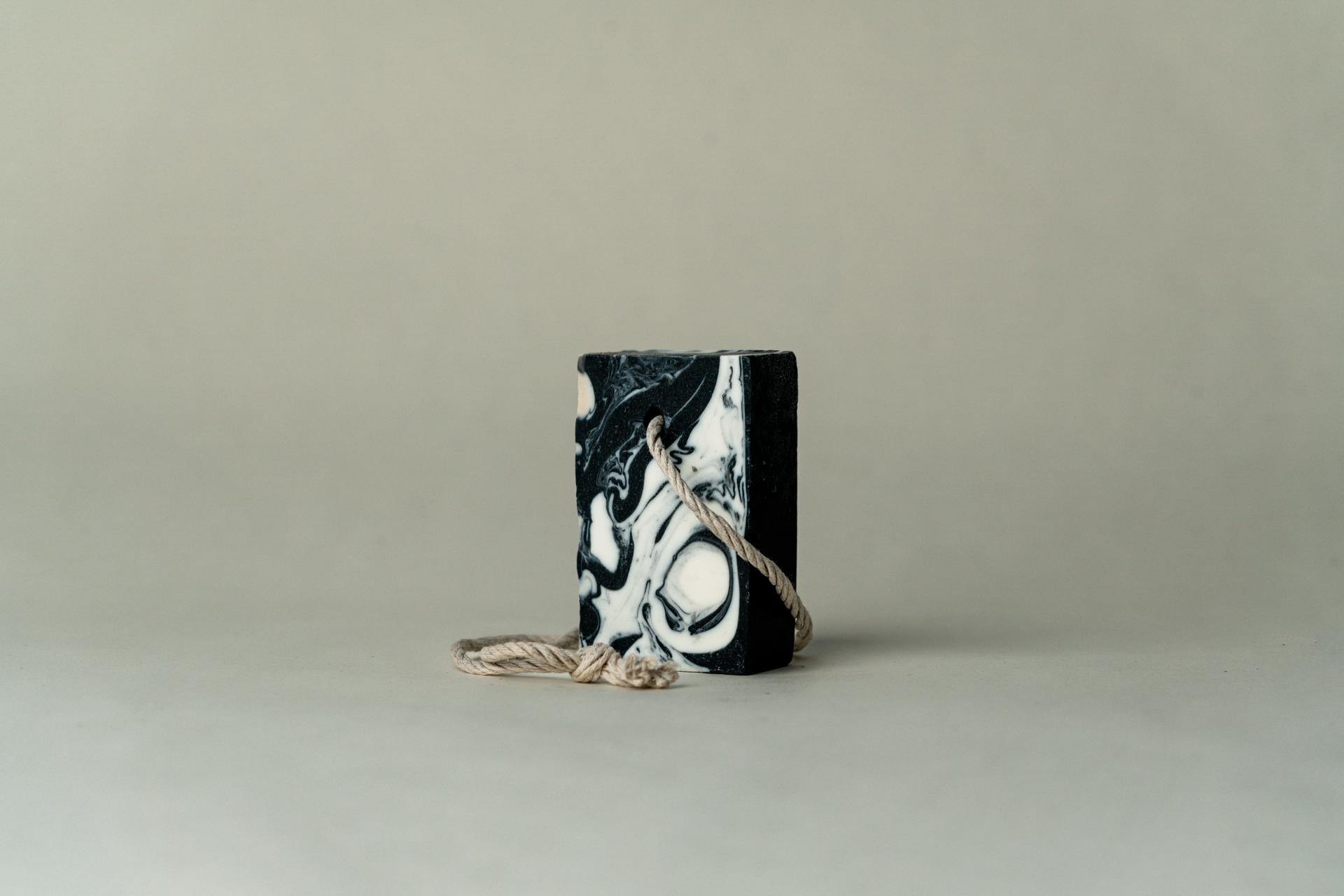 Charcoal & Shea Butter Soap On A Rope